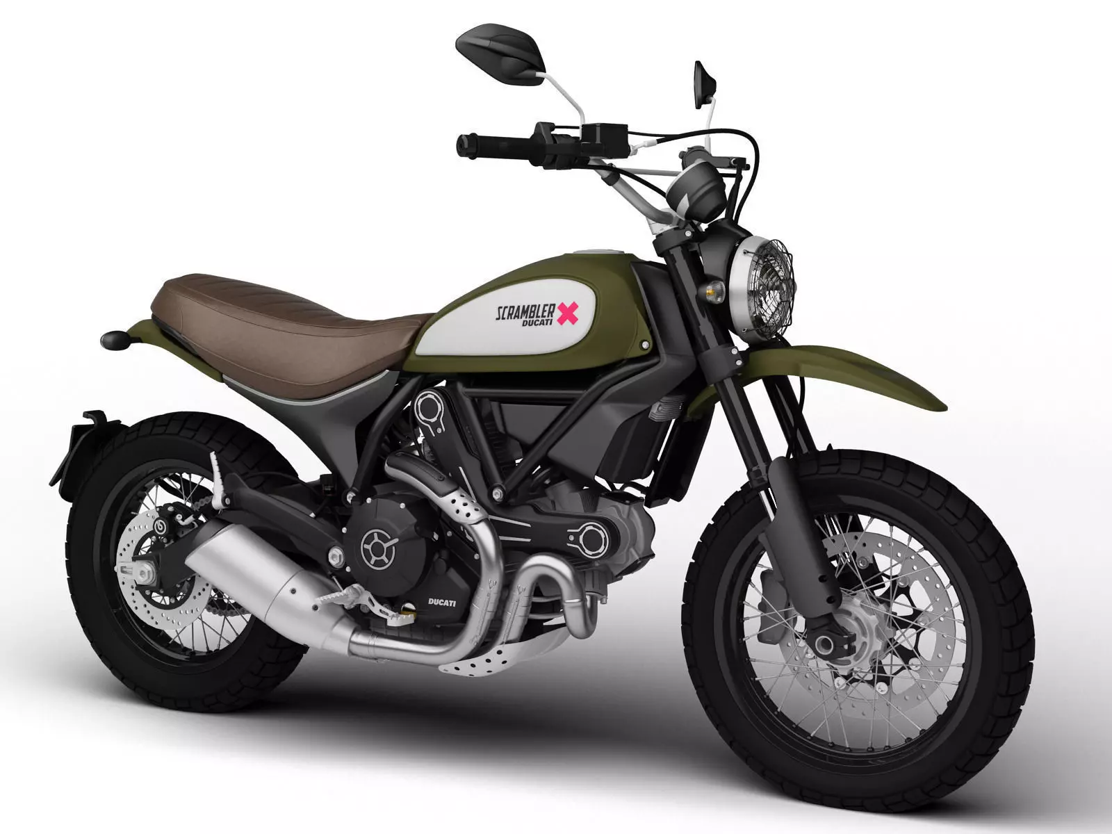 Ducati Scrambler Urban Enduro 2016 3D model_0