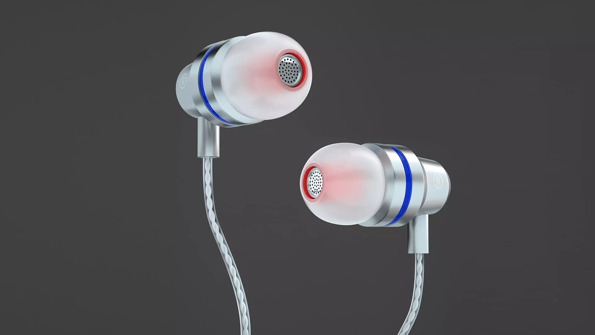 Earphone EarPods headphones headset earpiece audio airpod C4D 3D model