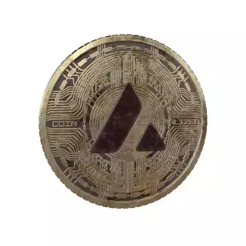 Avalanche Coin v7 004 3D model