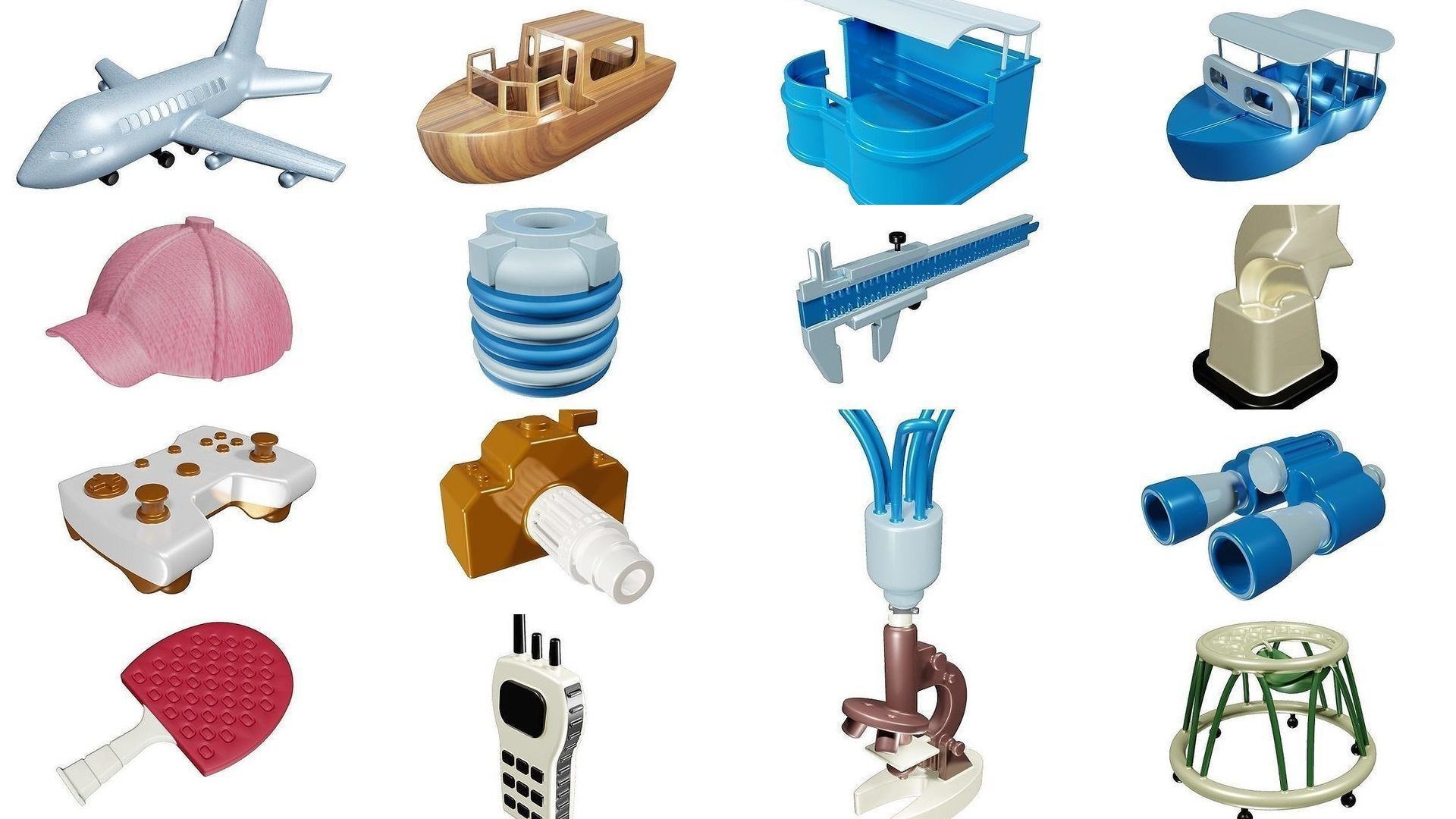 KIDS SPECIAL LOW POLY PBR VALUE PACK 3D Model Collection_1