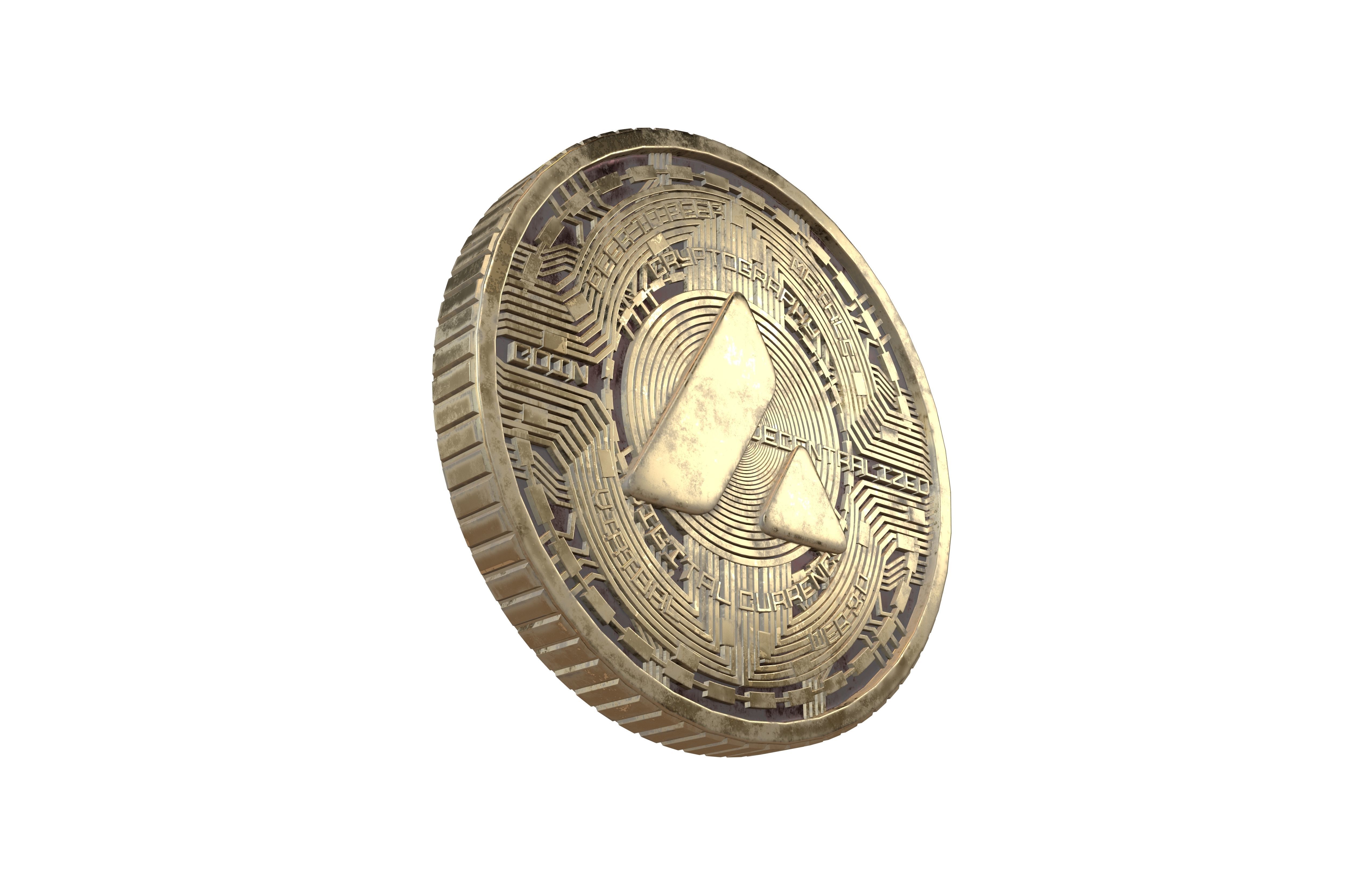 Avalanche Coin v7 005 3D model_3