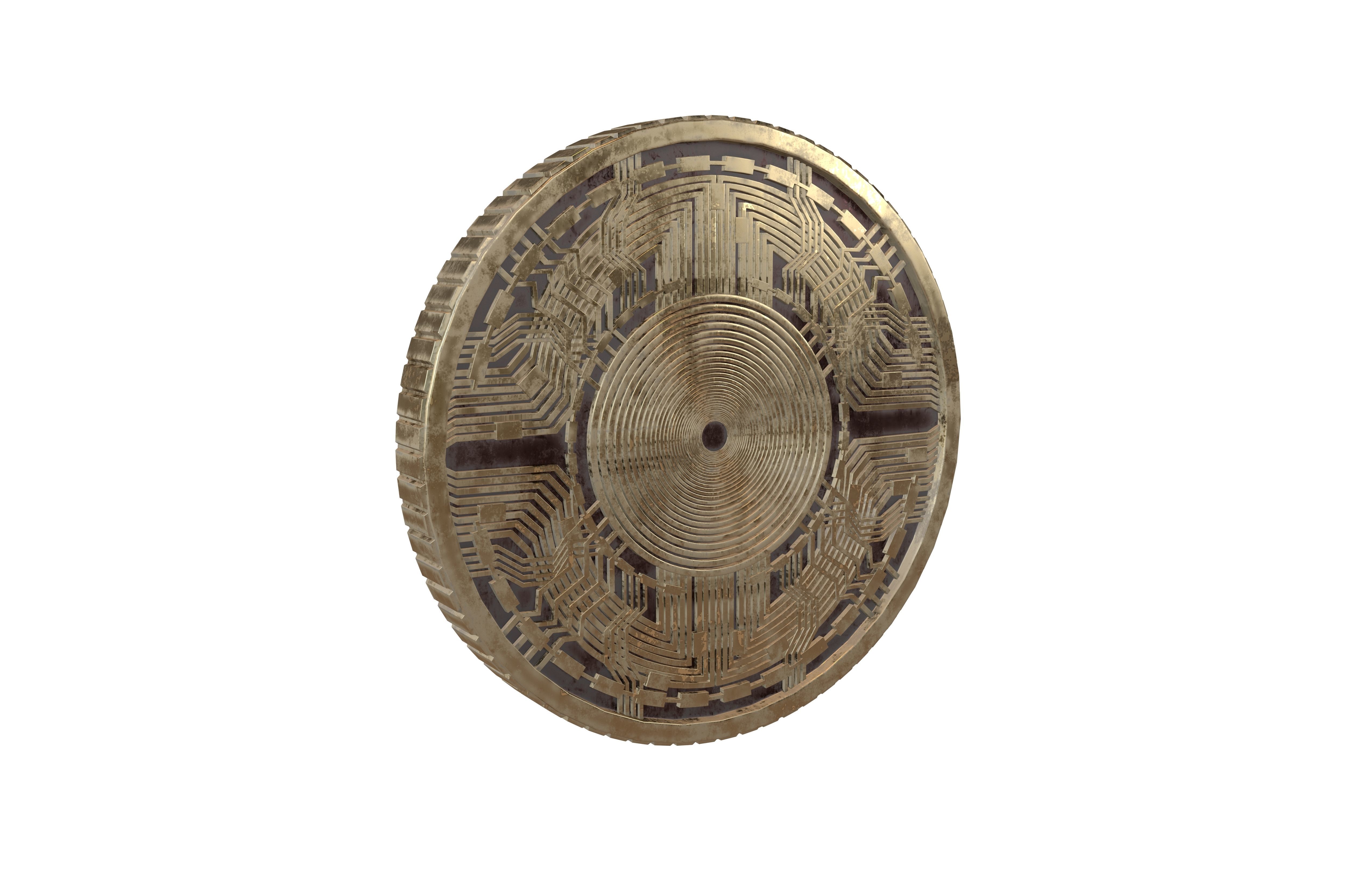 Avalanche Coin v7 005 3D model_5