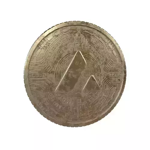 Avalanche Coin v7 006 3D model