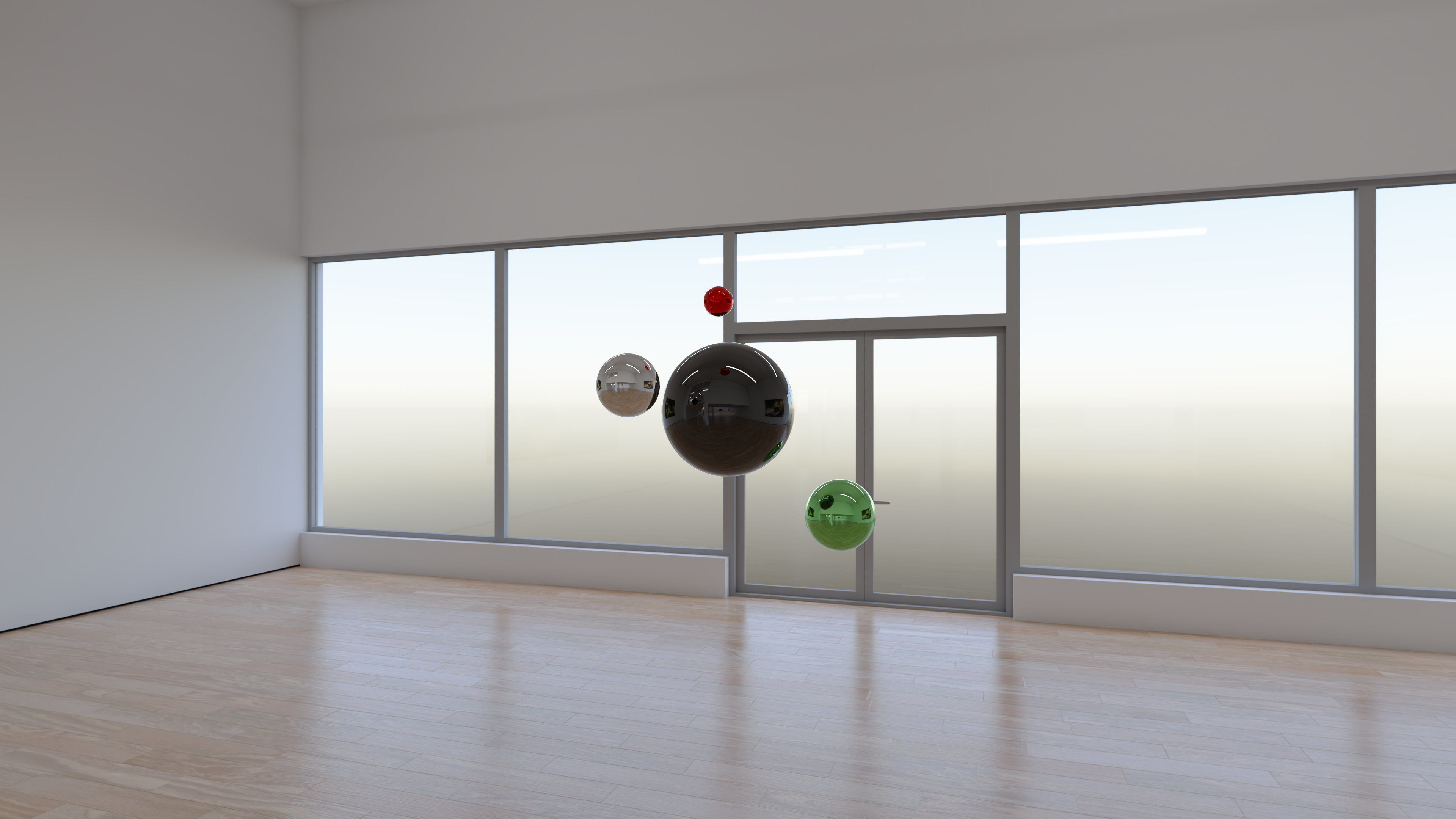 HDRI - Art Museum Gallery Interior 29 v2 - 16384x8192 Texture_7