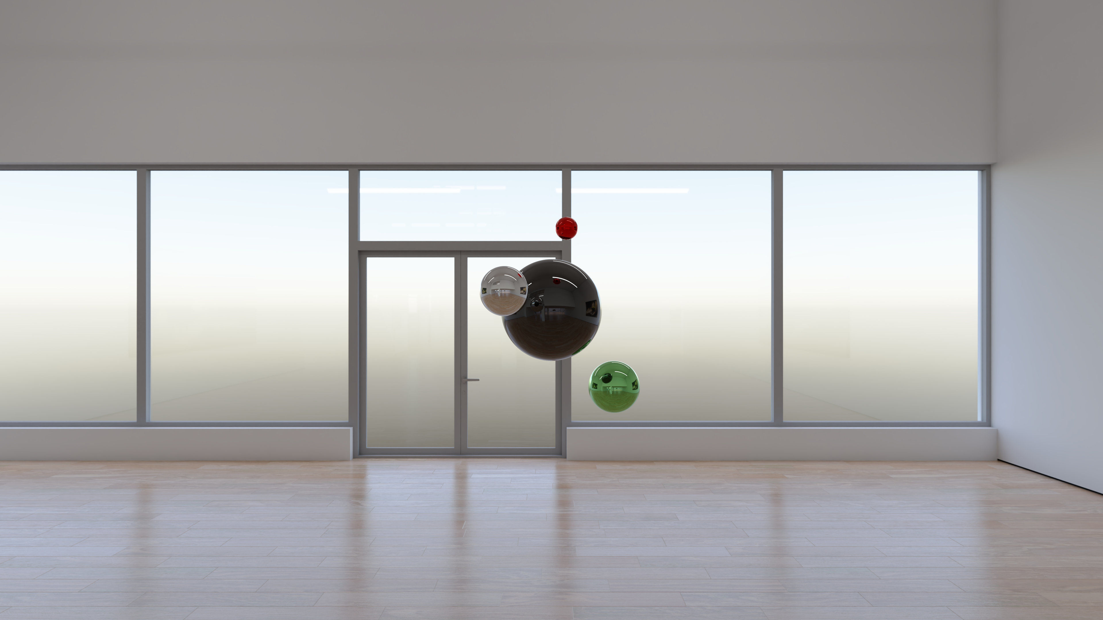 HDRI - Art Museum Gallery Interior 29 v2 - 16384x8192 Texture_6