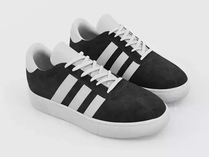 Sneakers Adidas Gazelle Style - Generic Shoes Black