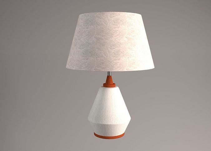 table lamp Free low-poly 3D model