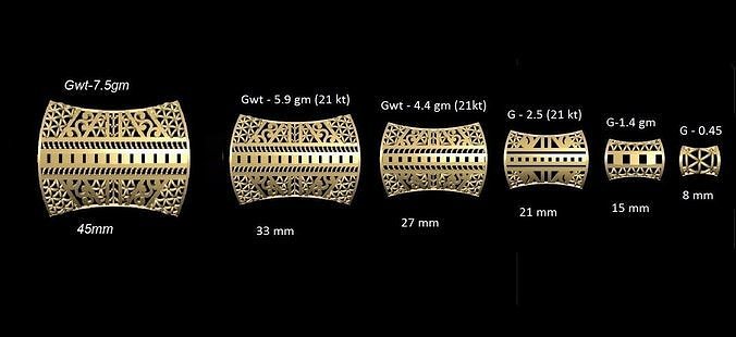 Turkey Filigree Jewellery Designs Pendant Necklase 3D print model