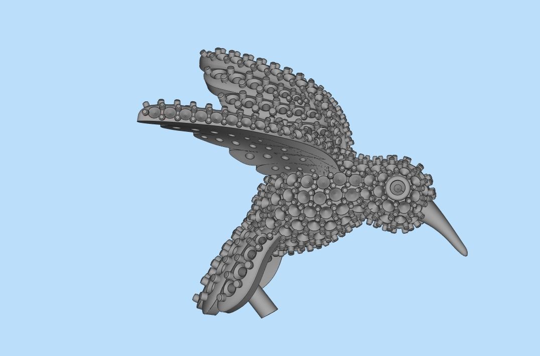 jewelry ring with precious stones exclusive 3D print model_53