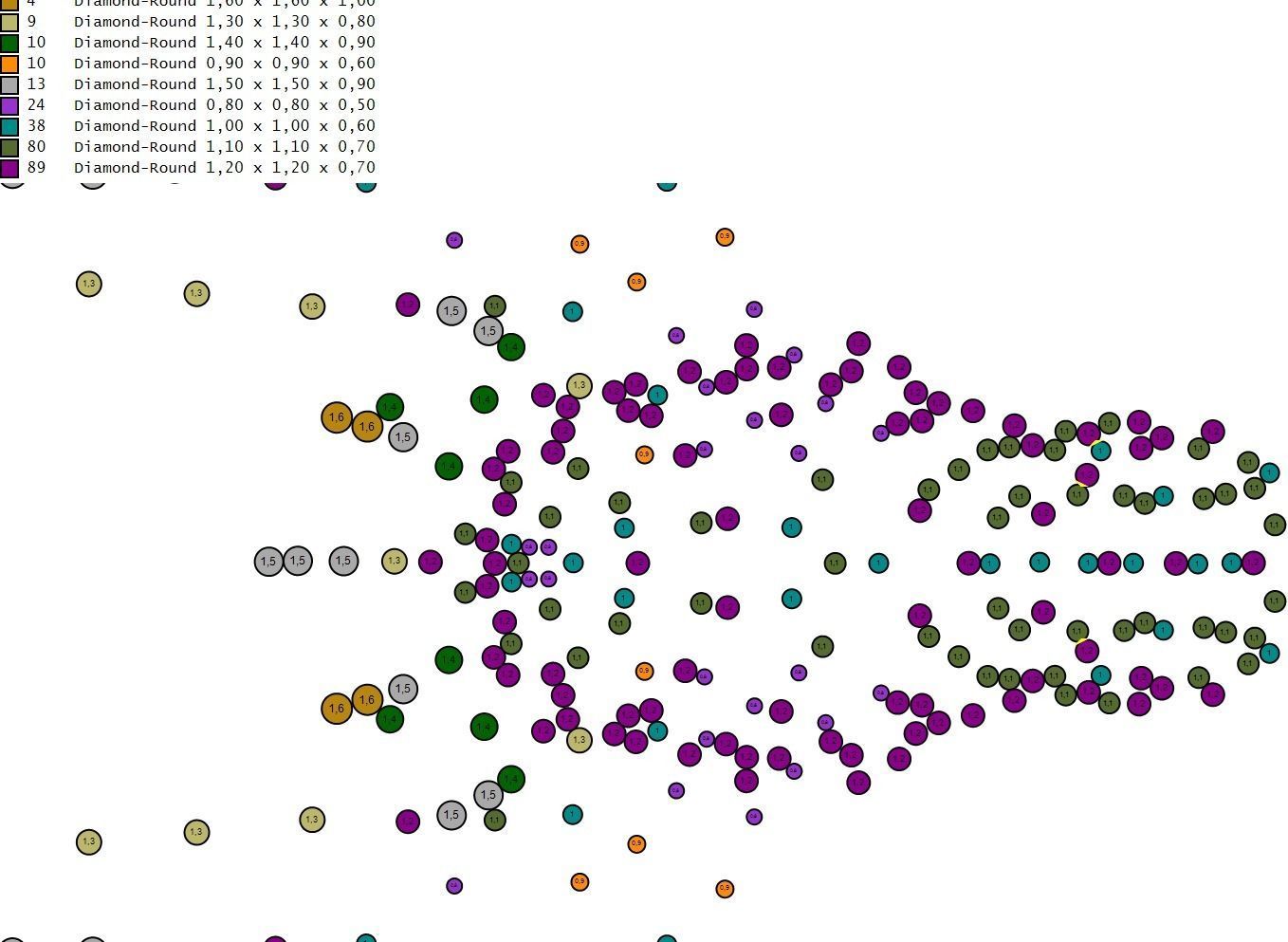 jewelry ring with precious stones exclusive 3D print model_8