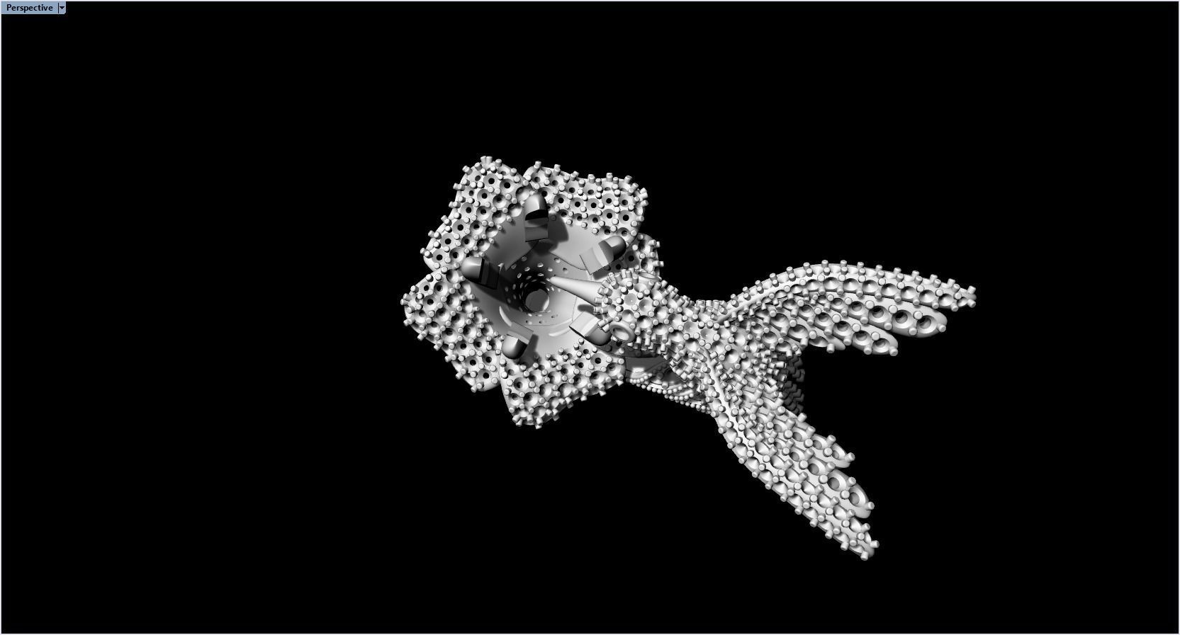 jewelry ring with precious stones exclusive 3D print model_45