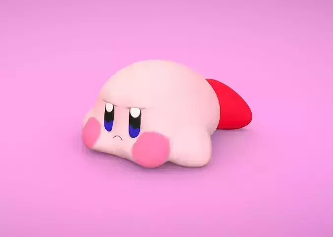 Kirby bored 3D print model