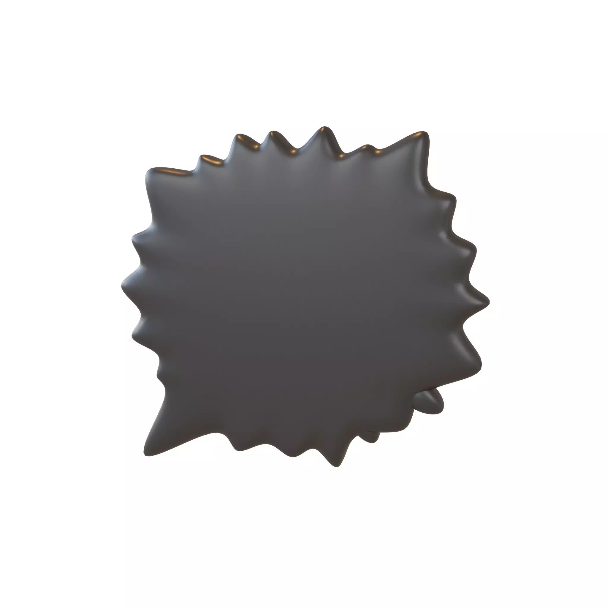 Right Anger Bubble v2 002 Low-poly 3D model_0