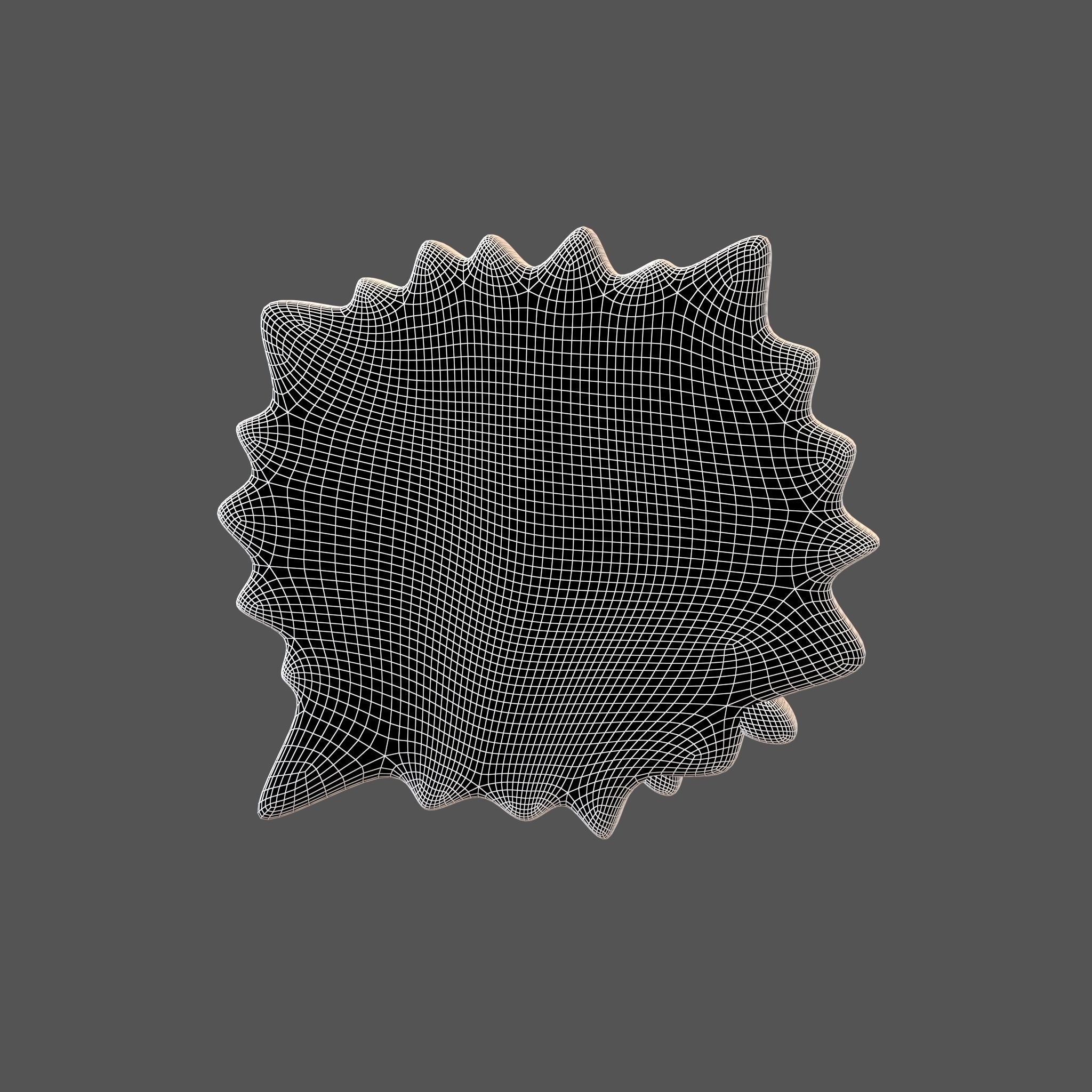 Right Anger Bubble v2 002 Low-poly 3D model_4