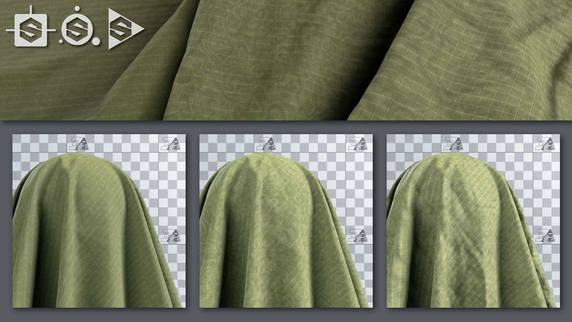 Colored Ripstop and Twill Camo Generator 3D model_20