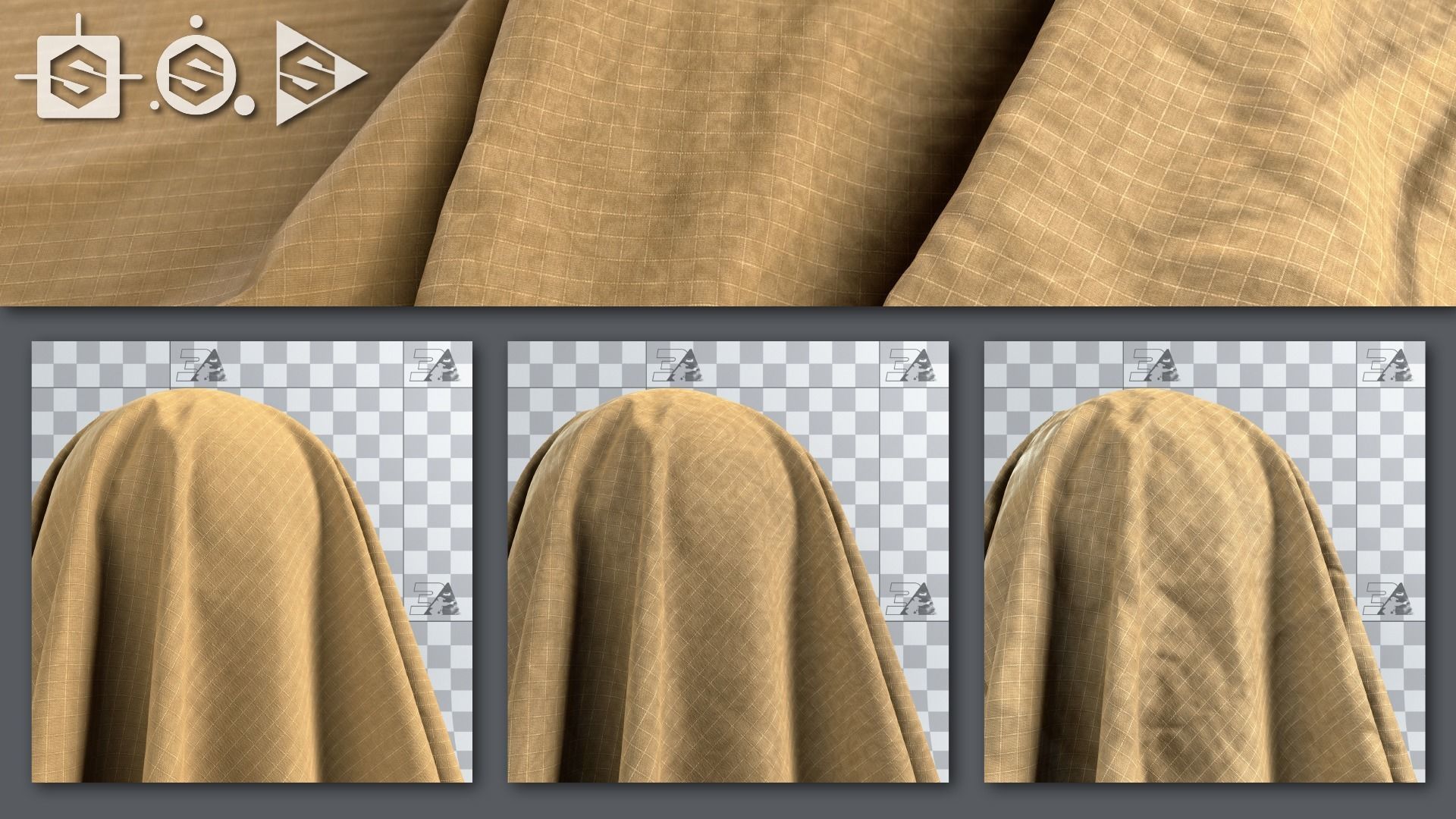 Colored Ripstop and Twill Camo Generator 3D model_19