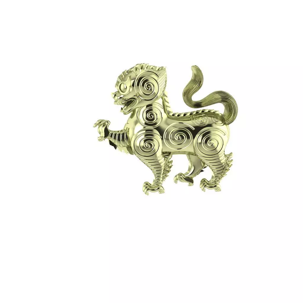 The Sing khmer Pattern 3D Printing 3D print model 3D print model_0