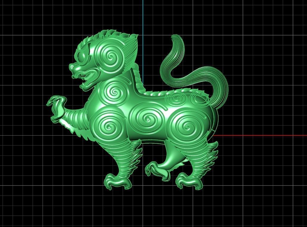 The Sing khmer Pattern 3D Printing 3D print model 3D print model_1