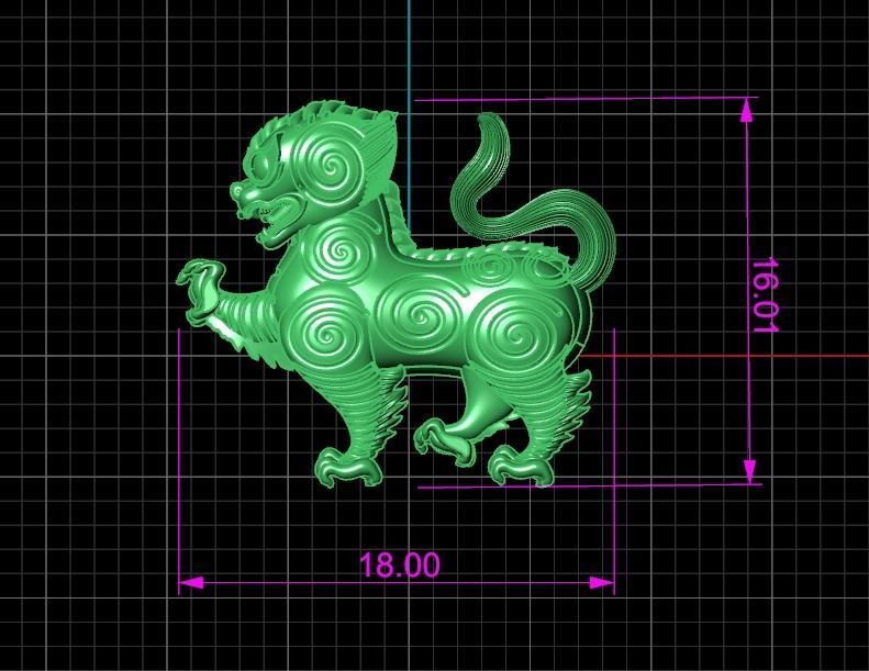 The Sing khmer Pattern 3D Printing 3D print model 3D print model_7