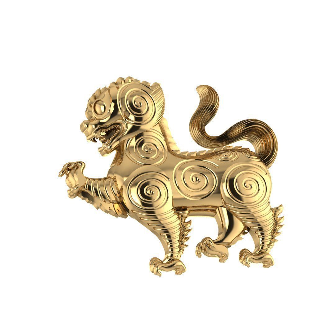 The Sing khmer Pattern 3D Printing 3D print model 3D print model_2