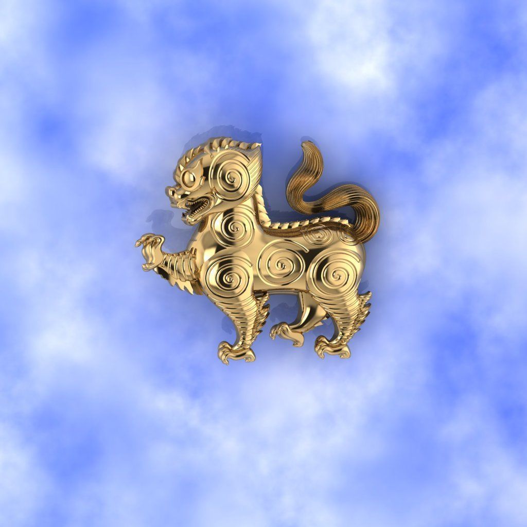 The Sing khmer Pattern 3D Printing 3D print model 3D print model_4