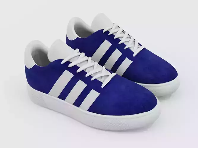 Sneakers Adidas Gazelle Style - Generic Shoes Blue