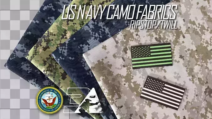 US Navy Camo Generator 3D model