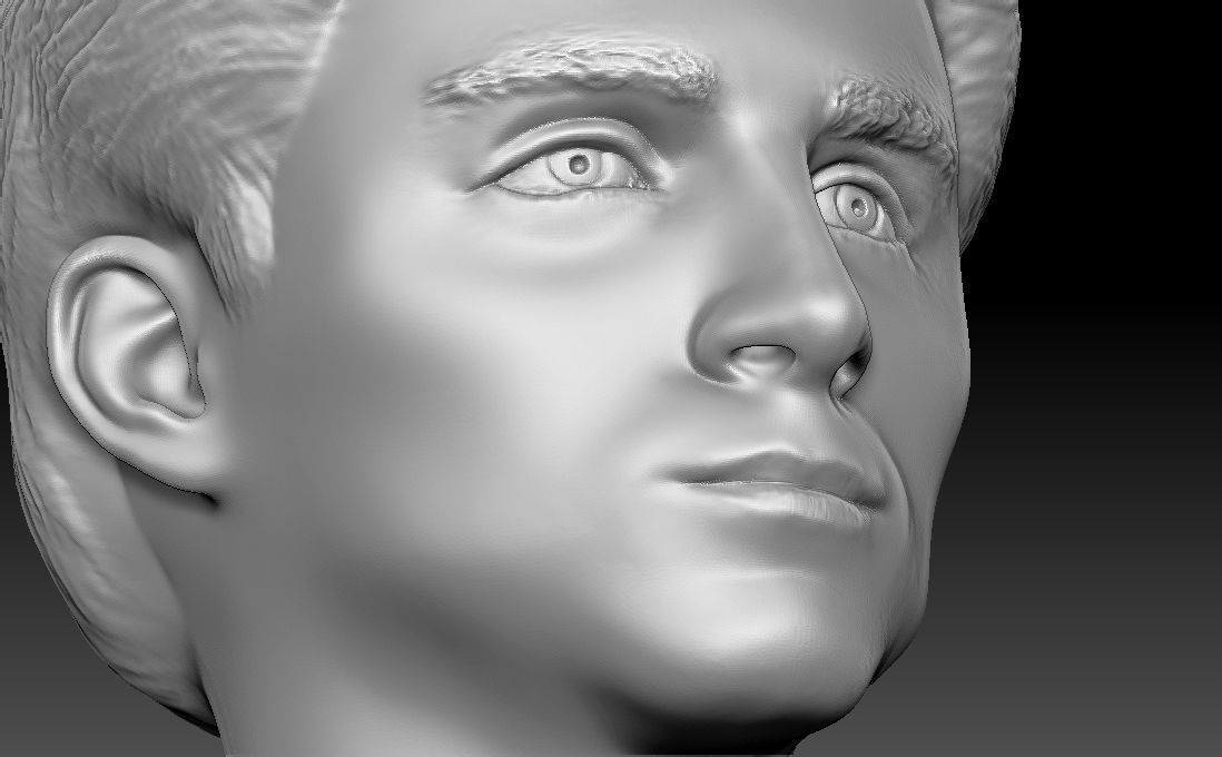 Timothee Chalamet bust for 3D printing 3D print model_18
