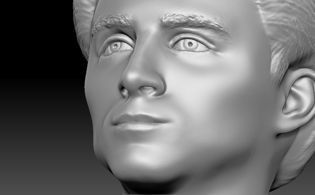 Timothee Chalamet bust for 3D printing 3D print model_19