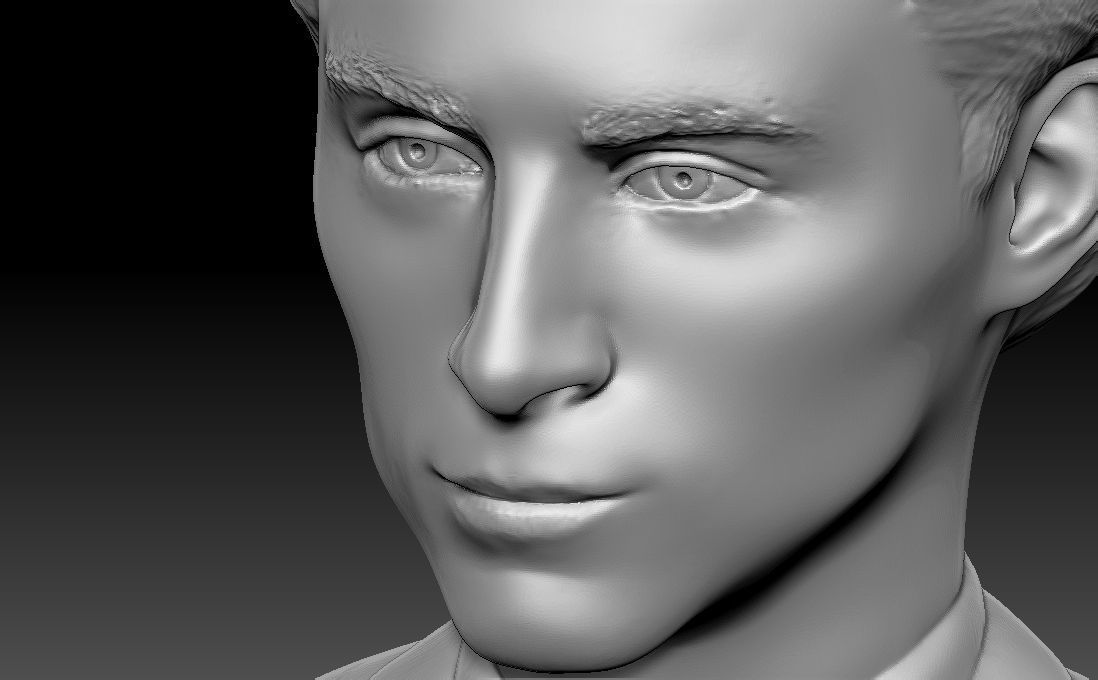 Timothee Chalamet bust for 3D printing 3D print model_16