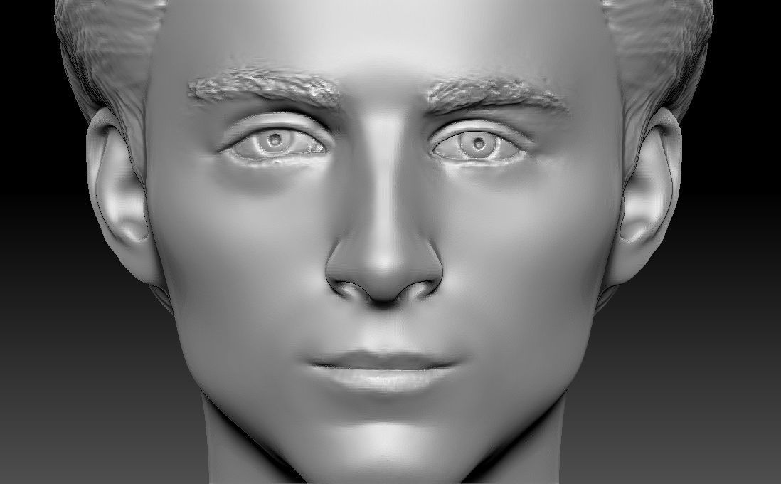 Timothee Chalamet bust for 3D printing 3D print model_13