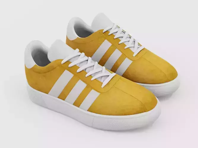 Sneakers Adidas Gazelle Style - Generic Shoes Yellow