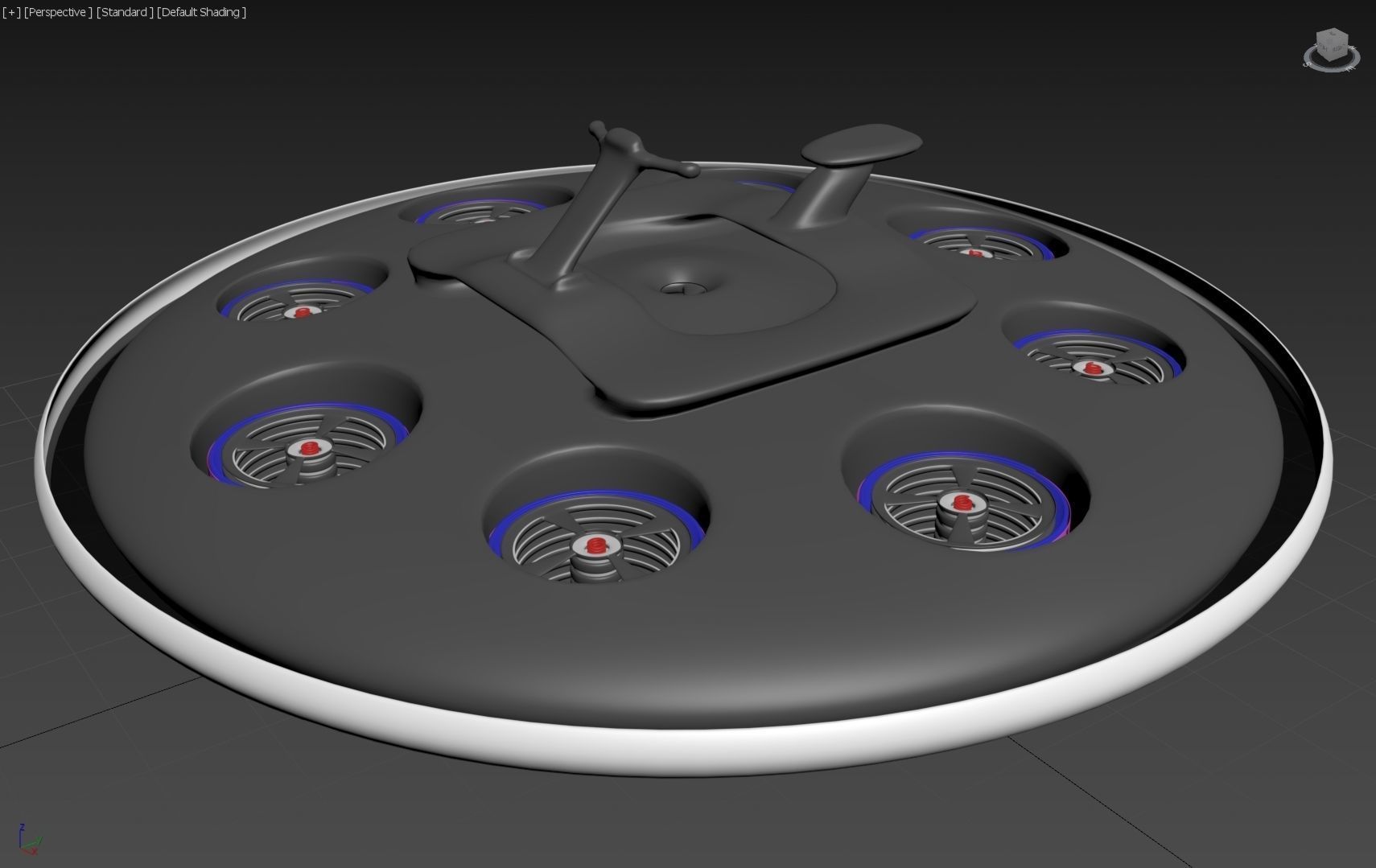 Sky Jet Ski - Concept 3D print model_3