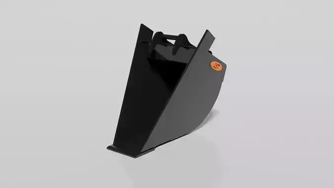JST Nordic Line 20-25 Ton Profile Bucket Low-poly 3D model