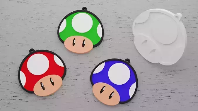 Chaveiro Toad 3D print model
