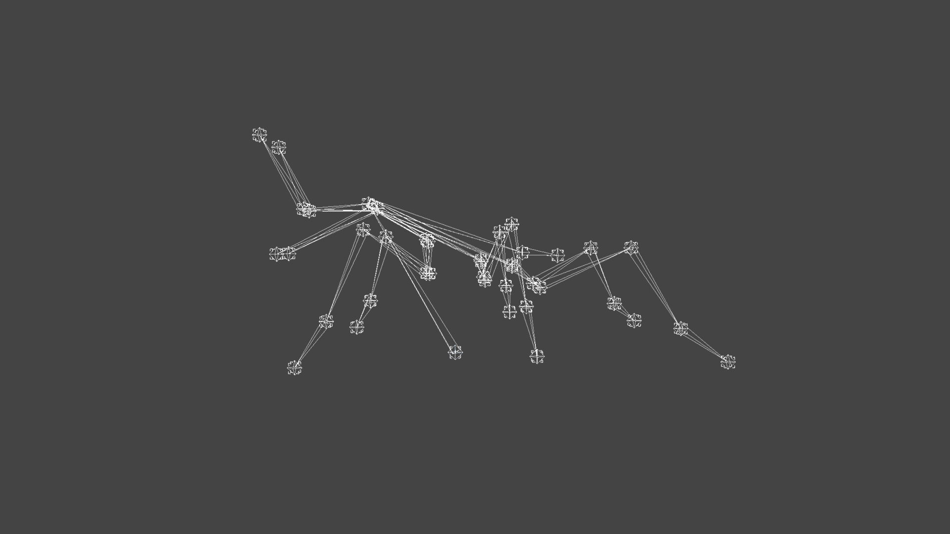 ANTS-002 Rigged Black Ant Low-poly 3D model_9