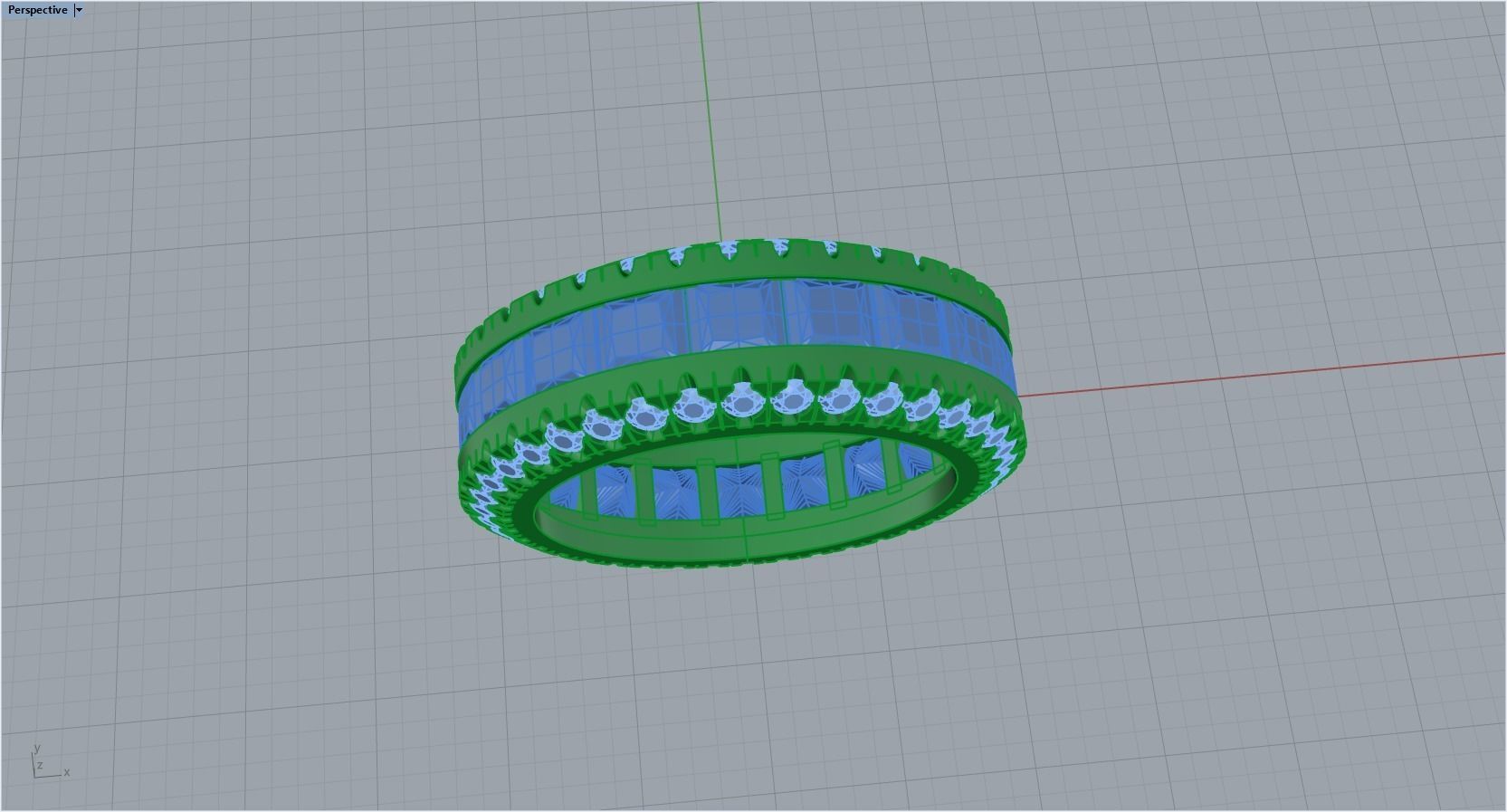 gemstone jewelry ring 3D print model_20
