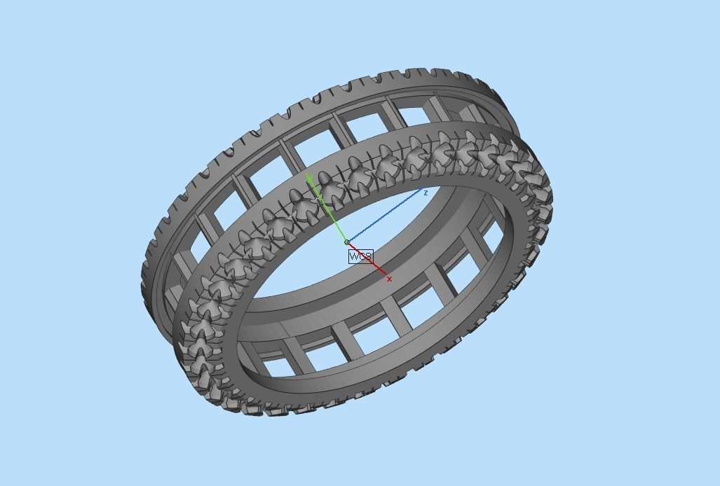 gemstone jewelry ring 3D print model_31