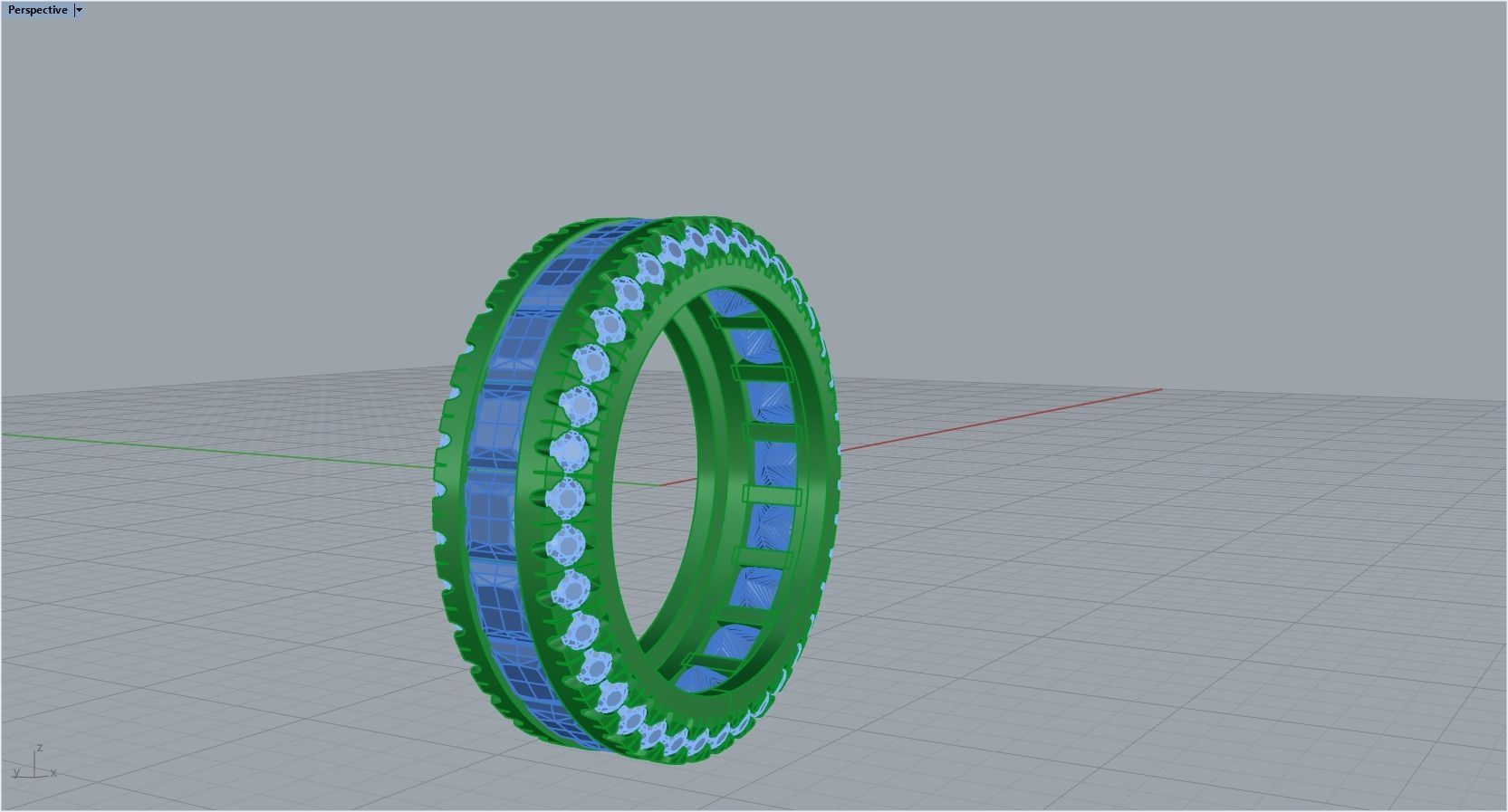 gemstone jewelry ring 3D print model_18