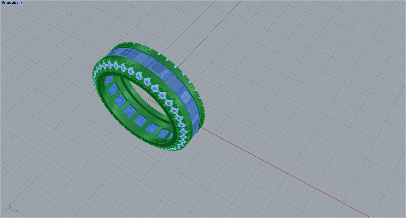 gemstone jewelry ring 3D print model_17