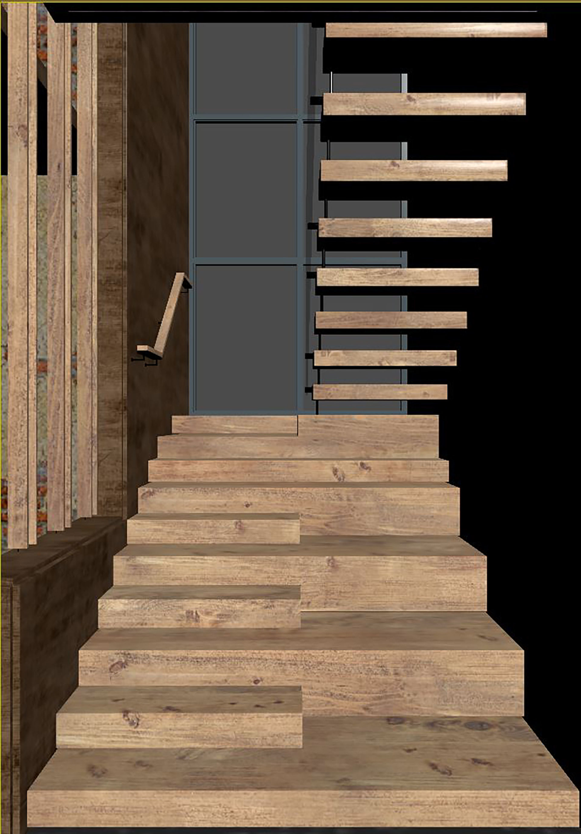 Stairs 3D model_4