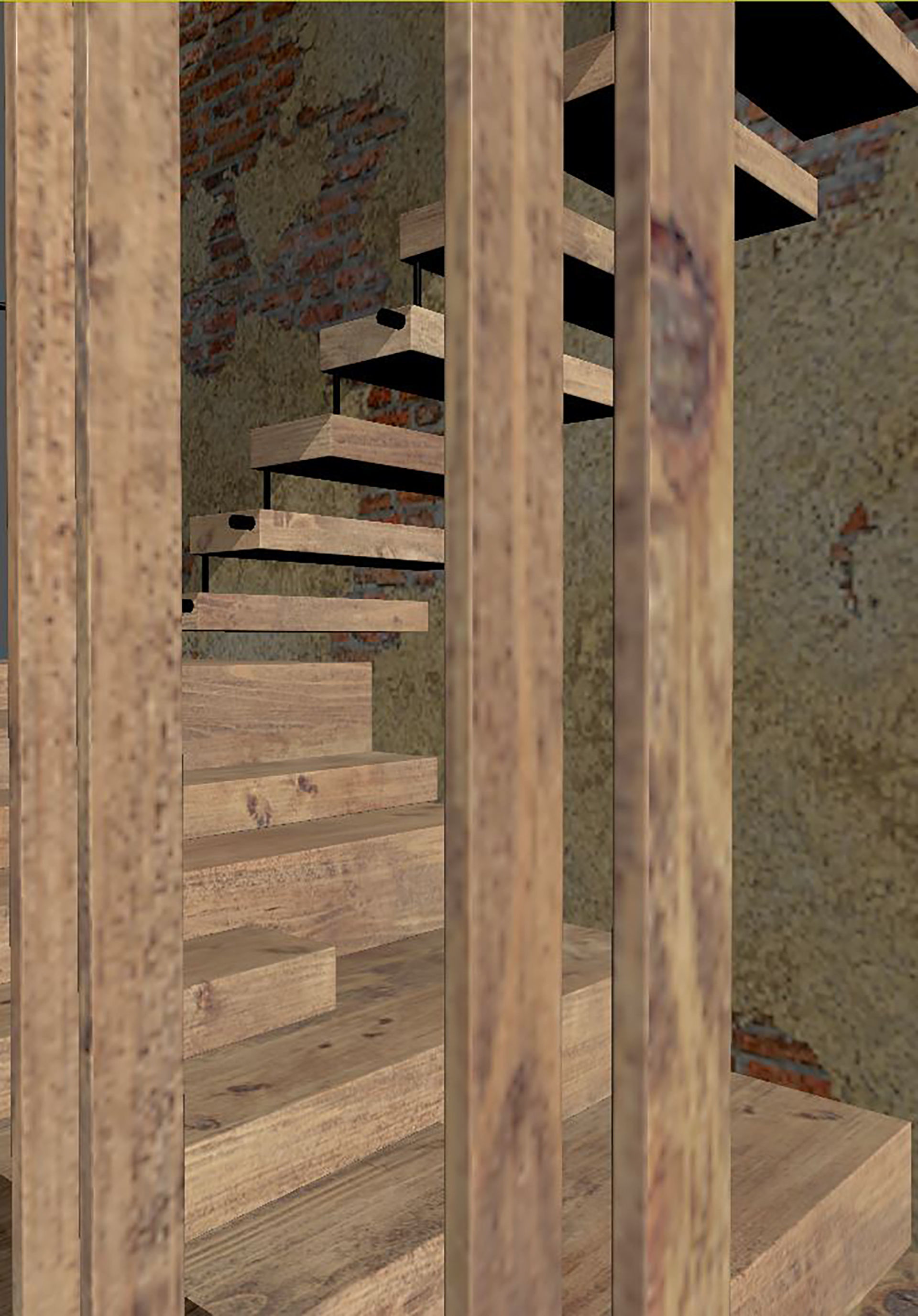 Stairs 3D model_5