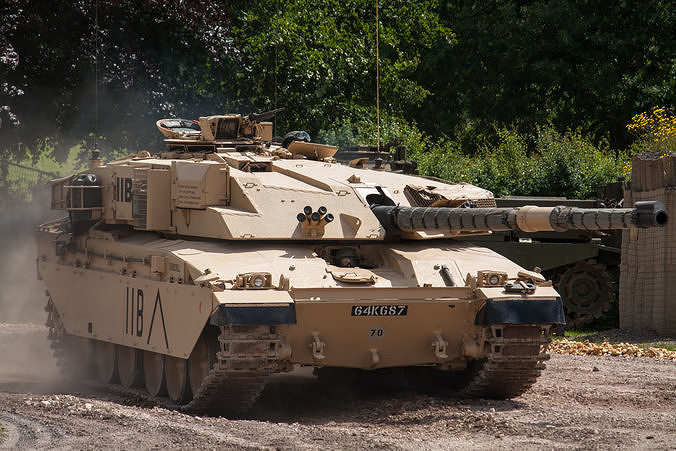 Leopard 2A7 main battle tank 3D print model