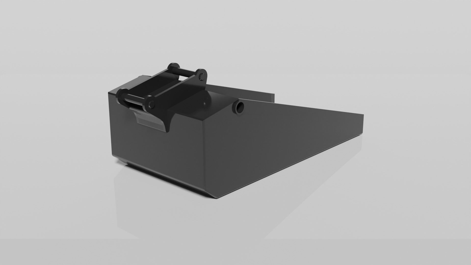 Special 20-25 Ton Bucket Low-poly 3D model_4