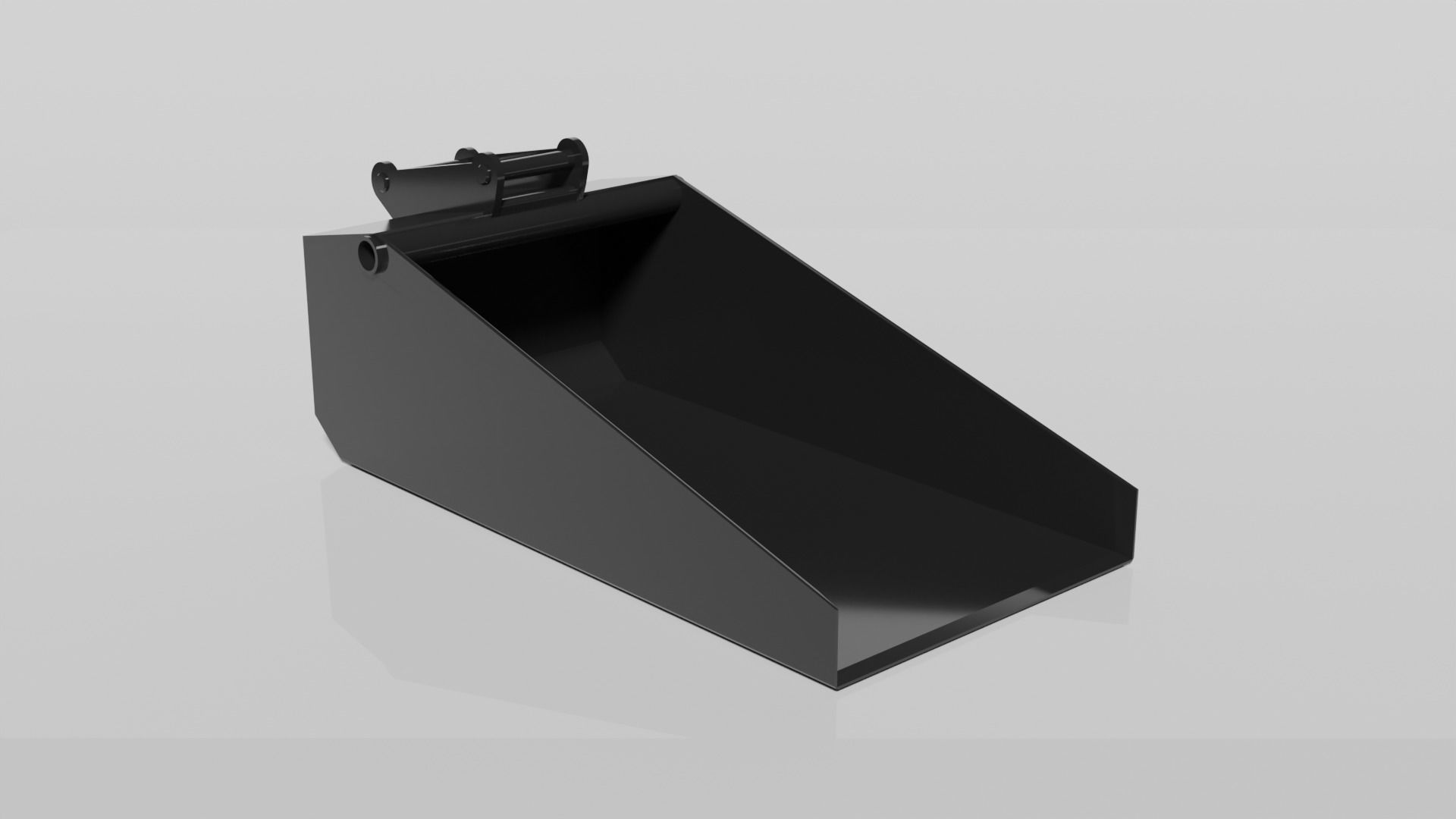 Special 20-25 Ton Bucket Low-poly 3D model_2