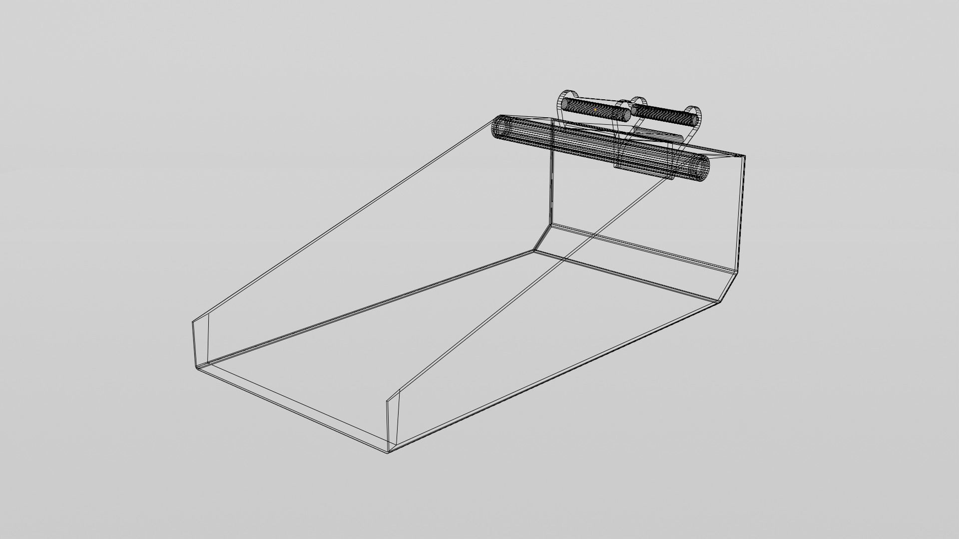 Special 20-25 Ton Bucket Low-poly 3D model_8