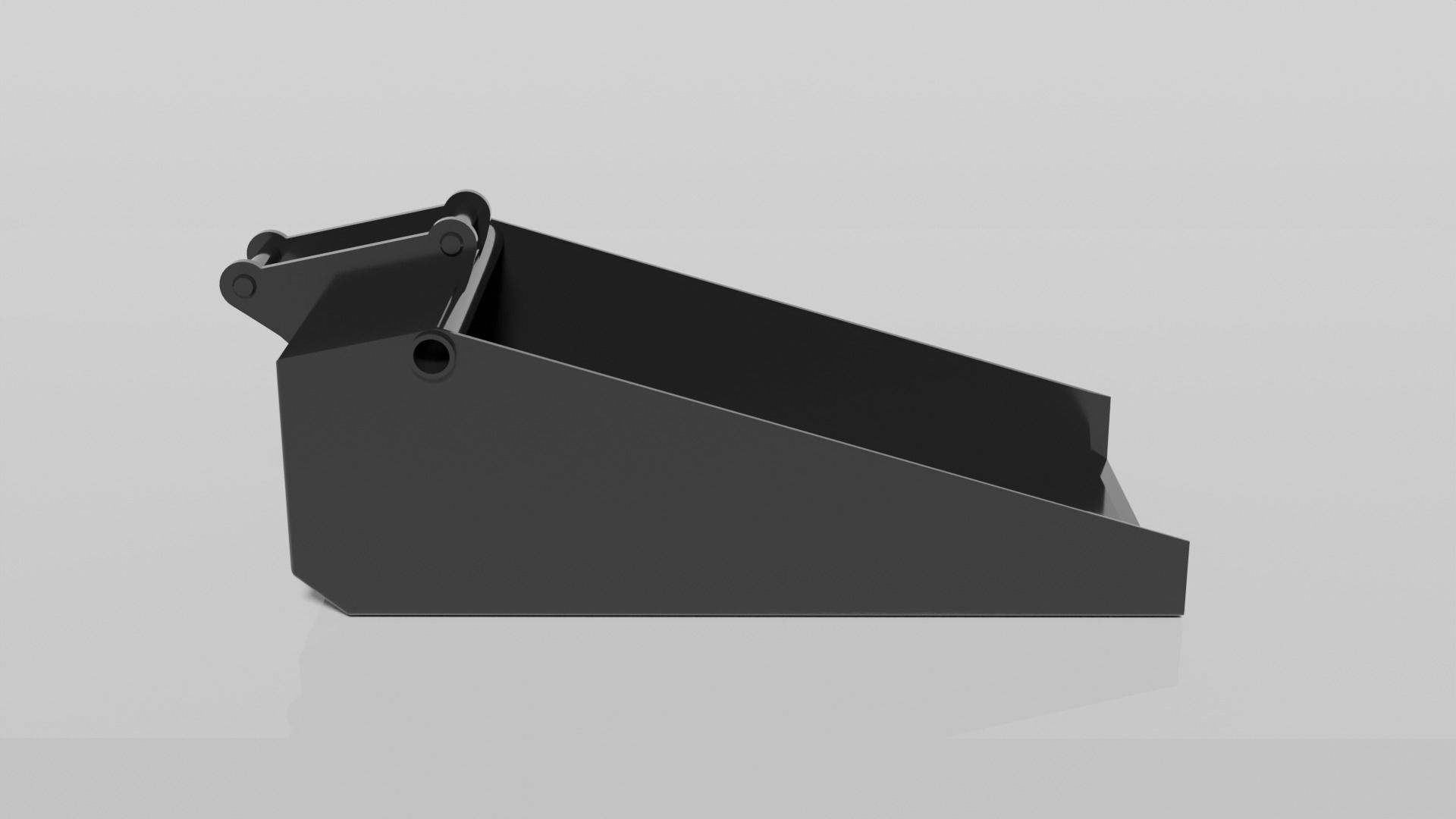 Special 20-25 Ton Bucket Low-poly 3D model_3