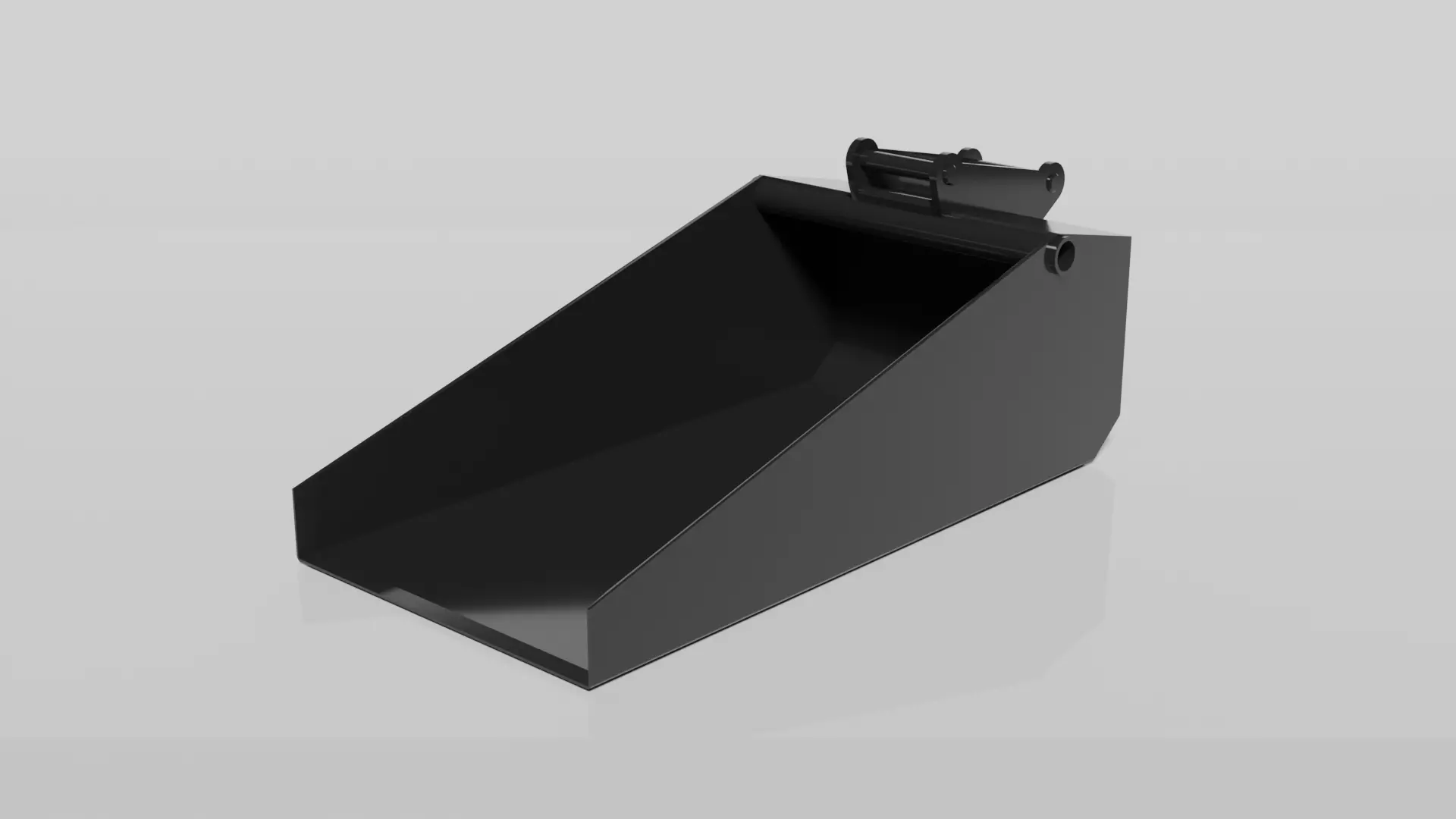 Special 20-25 Ton Bucket Low-poly 3D model_0