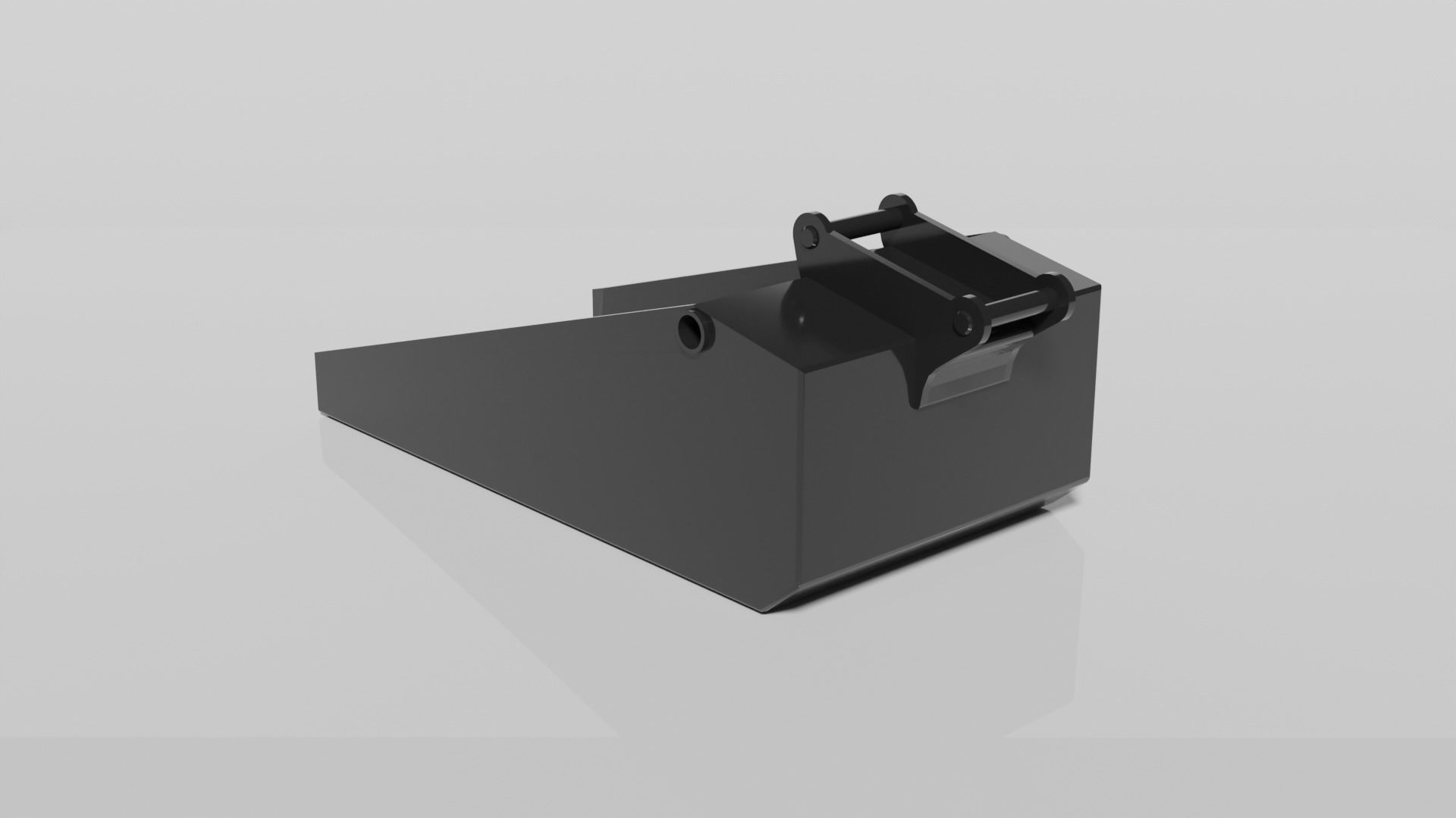 Special 20-25 Ton Bucket Low-poly 3D model_6