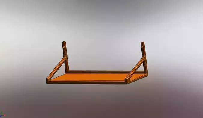 A small souvenir shelf